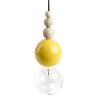 zdjęcie Designerska oprawka z kablem Loft Bala żółta